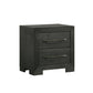 Allan - 2-Drawer Nightstand - Black