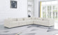 Cube - Linen 6 Piece Modular Corner Sectional