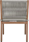 Maui - Water Resistant Outdoor Patio Dining Arm Chair (Set of 2)