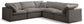 Plush - 5 Piece Modular Sectional