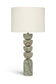Opus - Linen Textured Fabric And Brass Table Lamp