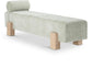 Edison - Bench - Light Brown Base