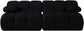 Orin - Velvet Performance Fabric Upholstered 2 Piece Modular Sofa
