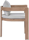 Newport - Water Resistant Fabric Upholstered Outdoor Patio Dining Chair