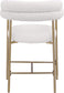 Blake - Counter Stool With Bronze Legs (Set of 2)