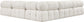 Ames - 5 Piece Fabric Modular Corner Sectional