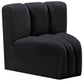 Arc - Velvet Curved Corner Chair
