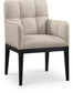 Adrian - Dining Arm Chair (Set of 2) - Black Legs