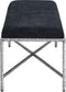 Valley - Bench With Silver Frame