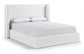 Kendall - Linen Textured Fabric Upholstered Bed