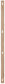 Windsor - Rubberwood Mirror - Natural