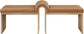 Delphine - Bench - Natural Base