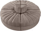 Rummi - Round Velvet Performance Fabric Upholstered 4 Piece Modular Sofa