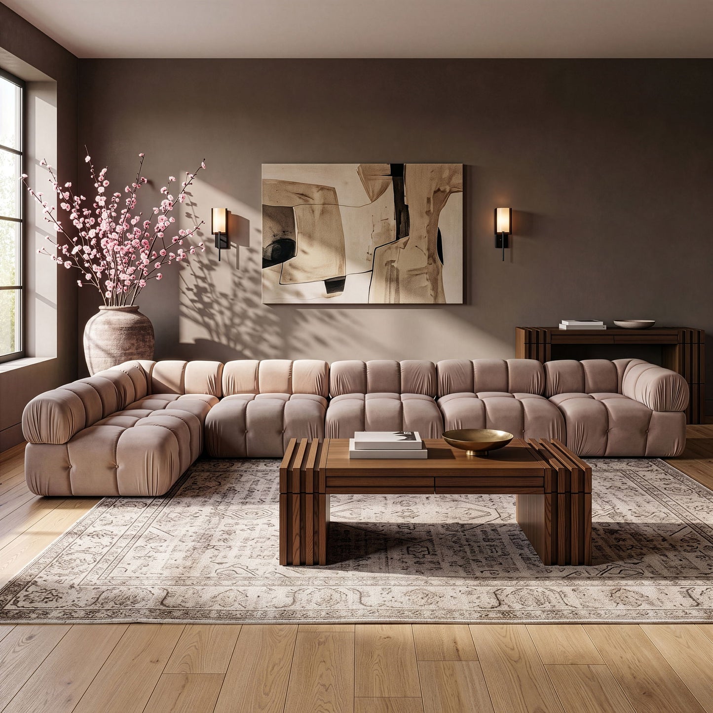 Orin - 6 Piece Modular Sectional (4 Modular Chairs, 2 Corner Chairs)
