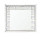 Farai - 28" Accent Mirror - Mirrored & Faux Crystal Diamonds