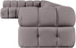 Orin - 6 Piece Modular Sectional (4 Modular Chairs, 2 Corner Chairs)