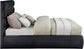 Adam - Chenille Fabric Bed With 52" Headboard