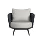Bali - Chairs With Olefin (Set of 2) - Dark Gray