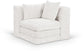 Stellar - Chenille Fabric Upholstered Modular Corner Chair