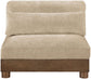 Turin - Chenille Fabric Upholstered Modular Armless Chair