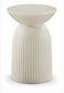 Opani - Concrete End Table - Taupe