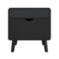 Halo - Square Smart End Table - Black