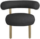 Bordeaux - Boucle Fabric Accent Chair