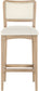 Atrium - Upholstered Bar Stool (Set of 2) - Brushed Natural Frame