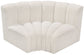Arc - Boucle Fabric 2 Piece Modular Sofa