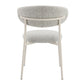 Kalam - Side Chair (Set of 2) - Gray Fabric & Beige