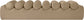 Rumble - Faux Leather Bench
