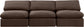 Indulge - Velvet 3 Seat Modular Armless Sofa