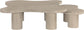 Cove - Oak Veneer And Solid Wood 2 Piece Coffee Table