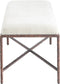 Valley - Bench With Bronze Frame
