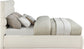 Adam - Chenille Fabric Bed With 52" Headboard