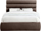 Adam - Chenille Fabric Bed With 52" Headboard
