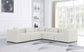 Cube - Linen 5 Piece Modular Corner Sectional