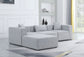 Cube - Linen 4 Piece Modular Sectional With Chaise