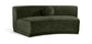 Avra - Velvet Performance Fabric Upholstered Armless Sofa