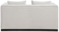 Alfie - Linen Textured Fabic Loveseat