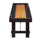 Titus - 108" Shuffleboard Table - Brown