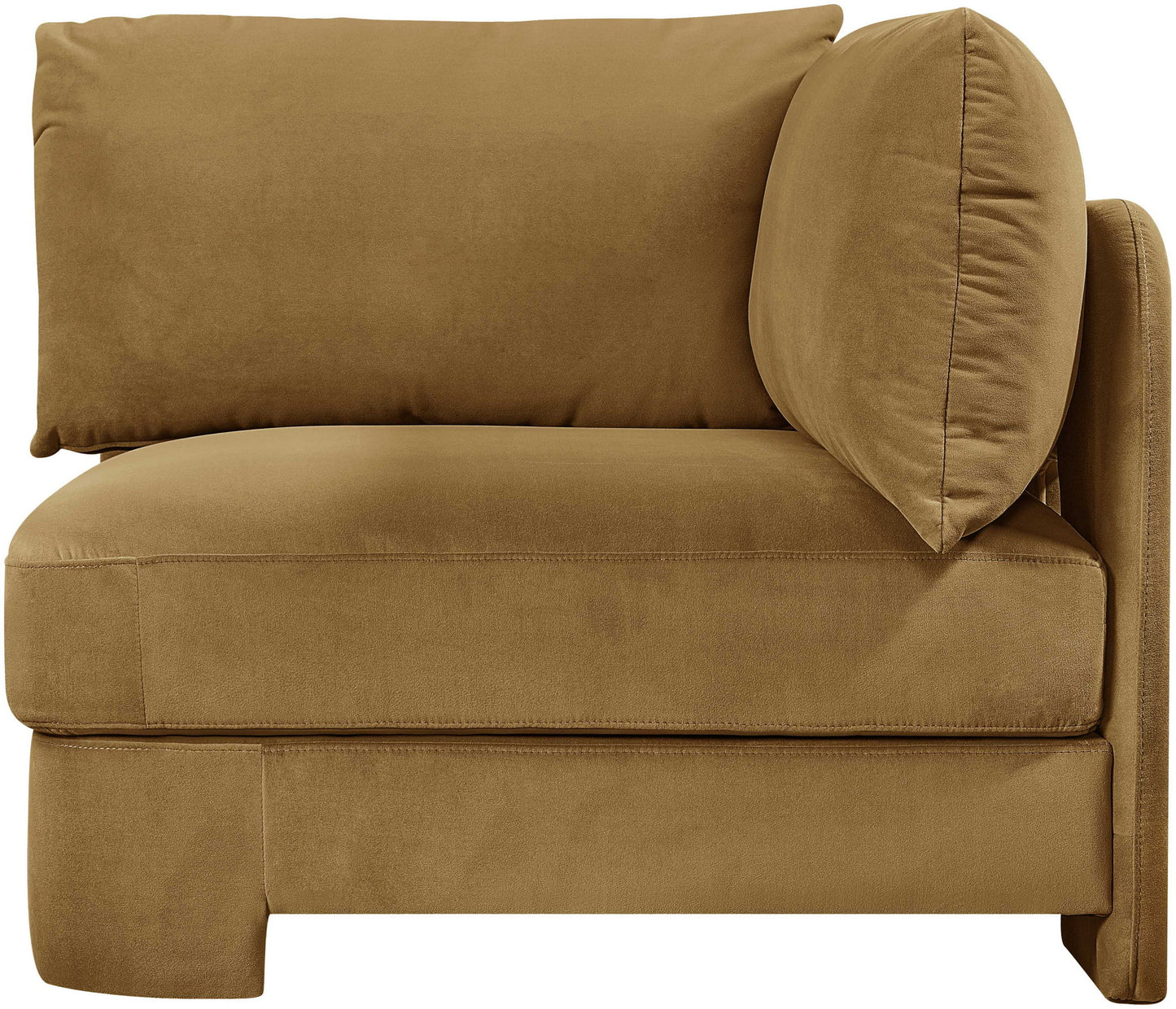 Hammond - Velvet Performance Fabric Upholstered Corner Chair