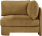 Hammond - Velvet Performance Fabric Upholstered Corner Chair