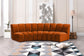 Infinity - 3 Piece Velvet Modular Sectional