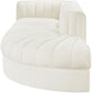 Rummi - Velvet Performance Fabric Upholstered 3 Piece Modular Sectional