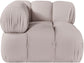 Orin - Velvet Performance Fabric Upholstered Modular Corner Chair