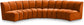 Infinity - 4 Piece Velvet Modular Sectional