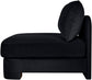 Hammond - Velvet Performance Fabric Upholstered Armless Chair