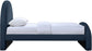 Andaz - Chenille Fabric Upholstered Bed