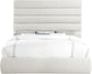 Adam - Linen Fabric Bed With 70.5" Headboard